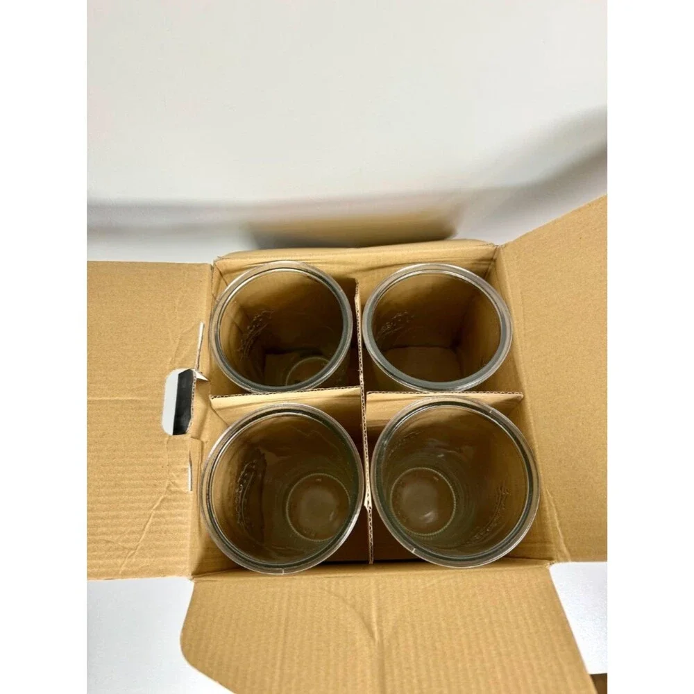 Mason Craft and More 8 Piece Glass Tumbler Set - New in Box! Viral TikTok Fave